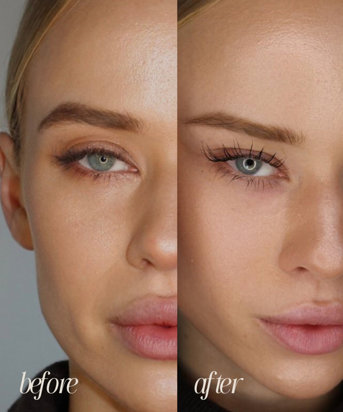 Lash extensions at Qubea London 1